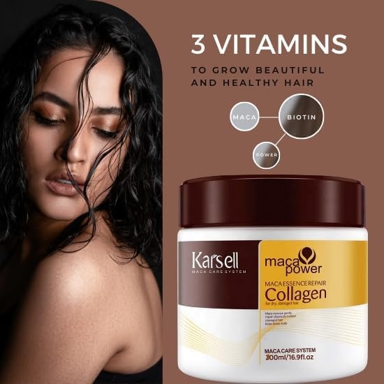 Karseell Collagen Power Collagen Hair Mask (100 Ml) - Buy 1 Get 1 Free