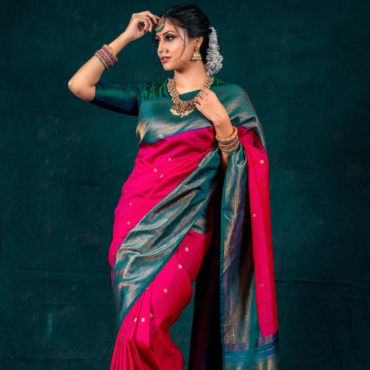 Fab Printed Banarasi Art Silk Saree