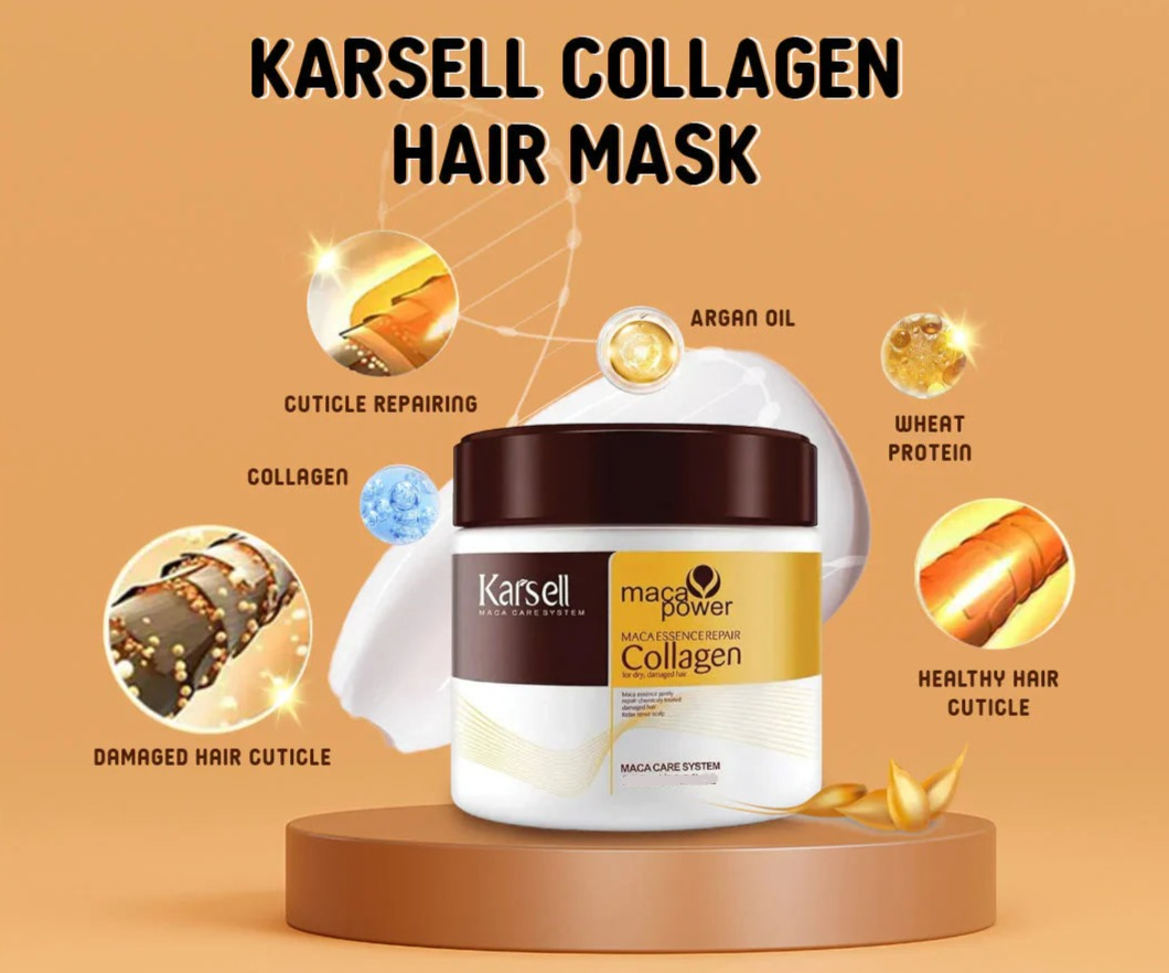 Karseell Collagen Power Collagen Hair Mask (100 Ml) - Buy 1 Get 1 Free