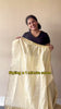 Kerala bridal tissue ready to wear saree