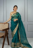 Woven Daily Wear Organza Saree