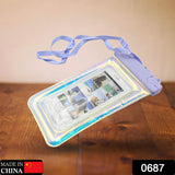 Waterproof Phone Pouch Bag, Phone Accessories Transparent Phone Bag Swimming Phone Bag Mobile Phone Bag Waterproof Smartphone Protective Pouch for Pool, Beach for All Smartphones