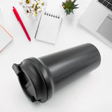 Inside Stainless Steel & Outside Plastic Vacuum Insulated Coffee Cups Double Walled Travel Mug(1 Pc)