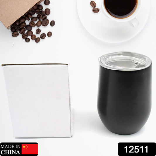 Stainless Steel Vacuum Insulated Travel Mug, Car Coffee Mug  (1 Pc)